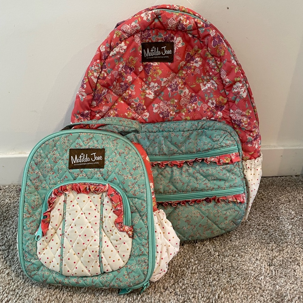 Matilda Jane Backpack and Lunchbox